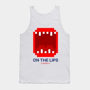 On the Lips - Lo-Fi mouth (transparent background) Tank Top